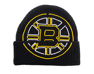 Beanie Mitchell & Ness - NHL Line Light Knit - Boston Bruins - Black