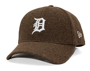 Cap New Era - MLB Melton Wool 9FORTY - Detroit Tigers - Brown / White