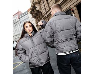 Karl Kani - Small Signature Embossed Logo Puffer Jacket - Grey