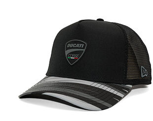 Cap New Era - Ducati Motor Print 9FORTY Trucker - Black