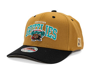Cap Mitchell & Ness - NBA Team Arch Snapback - Vancouver Grizzlies - Brown / Black