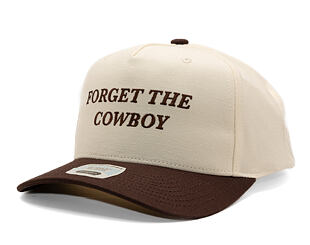 Cap Brixton - Forget the Cowboy MP Snapback - Chocolate/Off White