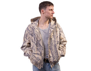 Signature Wood Camo Oversized Work Jacket