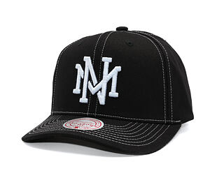 Cap Mitchell & Ness  - Branded Baseline -Pro Crown Snapback - Black