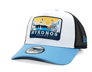 Cap New Era - Branded Location Patch 9FORTY A-Frame Trucker - Blue