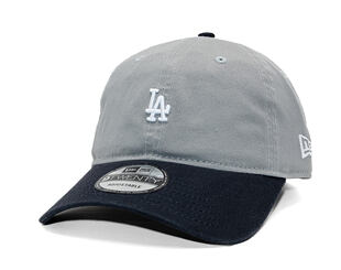 Cap New Era - MLB Mini Logo Washed Contrast 9TWENTY - LA Dodgers - Grey / Navy