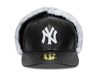 Cap New Era - MLB Image Drop Faux Fur Dog Ear 59FIFTY - NY Yankees - Graphite