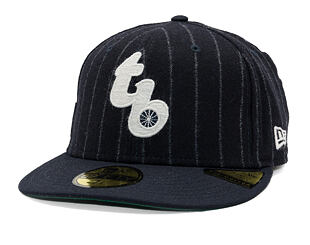 Cap New Era - MLB Moon Fabric - Tampa Bay Rays Retro 59FIFTY - MLB - White And Navy Pinstripe