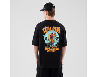 Tee New Era - Branded Food Character Oversized Tee - Black