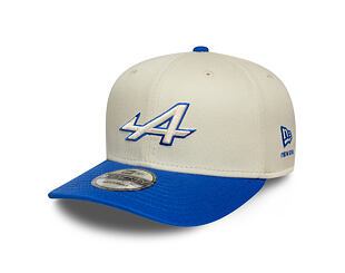 Cap New Era - F1 Contrast Visor 9SEVENTY Stretch-Snap - Alpine Racing - Ivory