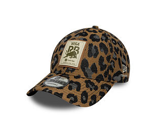 Womens Cap New Era - F1 Leopard 9FORTY - Visa Cash App RB - Brown
