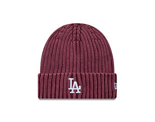 Beanie New Era - MLB Washed Beanie Medium Knit - LA Dodgers - Burgundy
