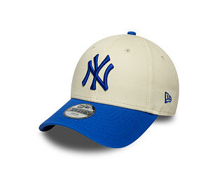 Kids Cap New Era - MLB Essential 9FORTY - NY Yankees - Cream / Blue