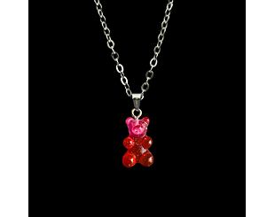 Chain Fainz - Bear Chain - Raspberry