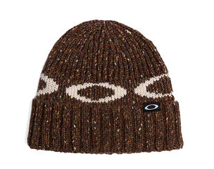 Beanie Oakley - W. Ellipse Ribbed Beanie - Dark Umber