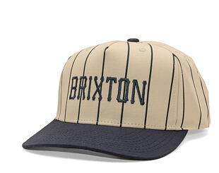 Cap Brixton - Homerun Snapback - Off White/Washed Navy