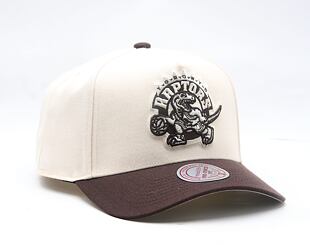Cap Mitchell & Ness - NBA Brown And Cream Pro Snapback Hwc - Toronto Raptors - Cream