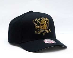 Cap Mitchell & Ness - NHL Black And Gold Pro Snapback Vntg - Anaheim Ducks - Black