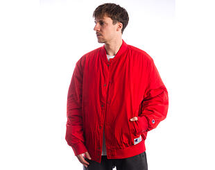 Jacket Champion - Varsity Red Bomber Jacket