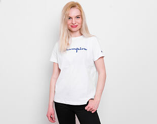 Champion Crewneck T-Shirt White 110992 WW001 Womens T-Shirt