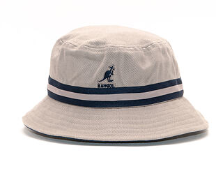 Kangol Stripe Lahinch Grey K4012SP-GR034 Bucket Hat