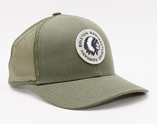 BRIXTON Rival Stamp X Mp Mesh Cap Military Olive Military Olive