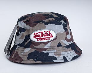 Von Dutch Phoenix Bucket Cotton Twill Camo Hat