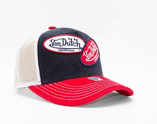 Von Dutch Russel Trucker Corduroy Navy/White Cap