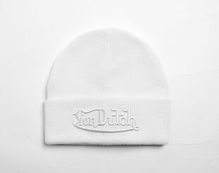 Von Dutch Flint Beanie Acryl Cream