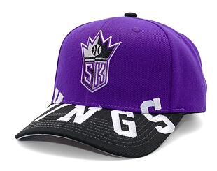 Kšiltovka Mitchell & Ness - Sacramento Kings - Underarch Pro Snapback Hwc - Purple