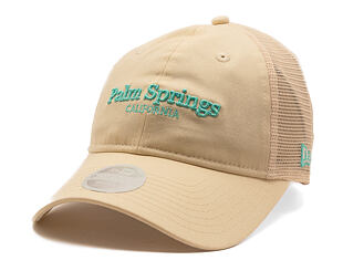Dámská Kšiltovka New Era - Branded City Mesh 9TWENTY - Cream / Teal