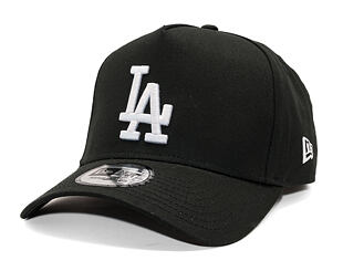 Kšiltovka New Era - MLB League Essential 9FORTY A-Frame - LA Dodgers - Black / White
