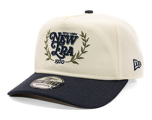 Kšiltovka New Era - Branded Heritage Graphic GOLFER - Ivory / Navy