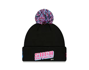 Kulich New Era - UFC MMA Bobble Beanie - Sean O'Malley - Black