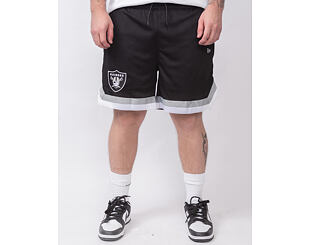 Kraťasy New Era - NFL Mesh Shorts - Las Vegas Raiders - Black