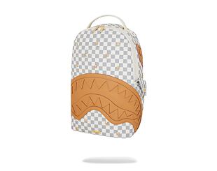 Sprayground Cream Henny Quilt Puff Backpack