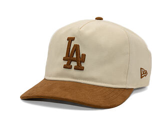 Cap New Era - MLB Suede Visor 9FIFTY A-Frame - LA Dodgers - Cream