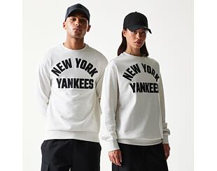 Sweatshirt New Era - MLB Graphic Oversized Crewneck - NY Yankees - Heather Grey