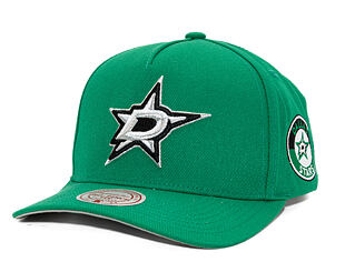 Mitchell & Ness - Dallas Stars - Double Clutch Pro Snapback - Green