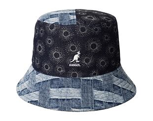 Bucket Hat Kangol - TRENDS PACK - Denim Mashup Bucket - Blue Picnic