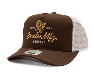 Cap Brixton - Tolman MP Trucker - Pinecone Brown/White