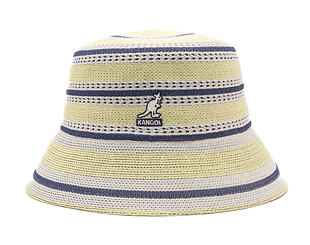 Bucket Hat Kangol - Tropic Resort Stripe Lahinch - Butter Chiffon Multi