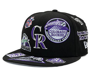 Cap New Era - MLB All Over Logo 59FIFTY - Colorado Rockies - Team Color