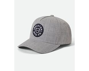 Cap Brixton - Crest MP Snapback - Heather Grey