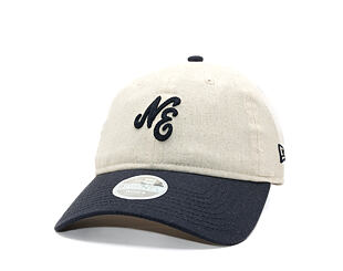 Womens Cap New Era - Branded Linen 9TWENTY - Stone / Navy