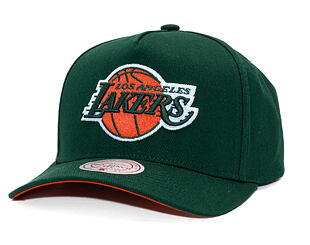 Cap Mitchell & Ness - NBA - Emerald Slam - Los Angeles Lakers - Green/Orange