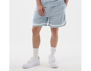 Shorts New Era - Branded Oversized Mesh Shorts - Sky Blue