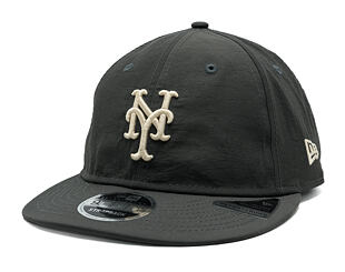 Cap New Era - MLB Nylon Ripstop 9FIFTY Retro Crown - NY Mets - Black