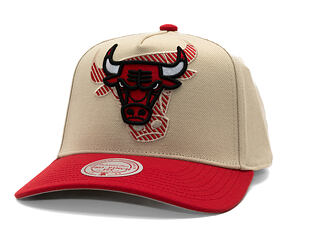 Cap Mitchell & Ness - Off Tilted - NBA - Chicago Bulls - Off White