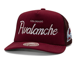 Cap Mitchell & Ness - Head Coach Trucker - NHL - Colorado Avalanche - Maroon